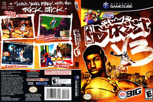 NBA Street v3 Cover Art - WOI Solutions