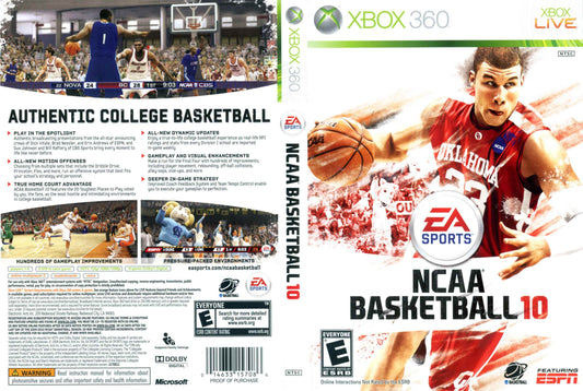 NCAA Basketball 10 Cover Art - WOI Solutions