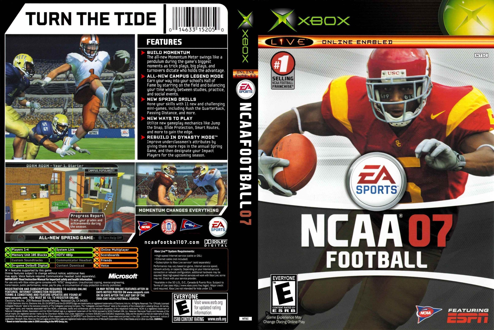 NCAA Football 07 Cover Art - WOI Solutions