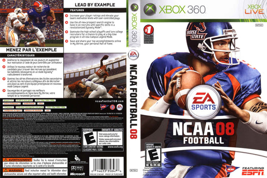 NCAA Football 08 Cover Art - WOI Solutions