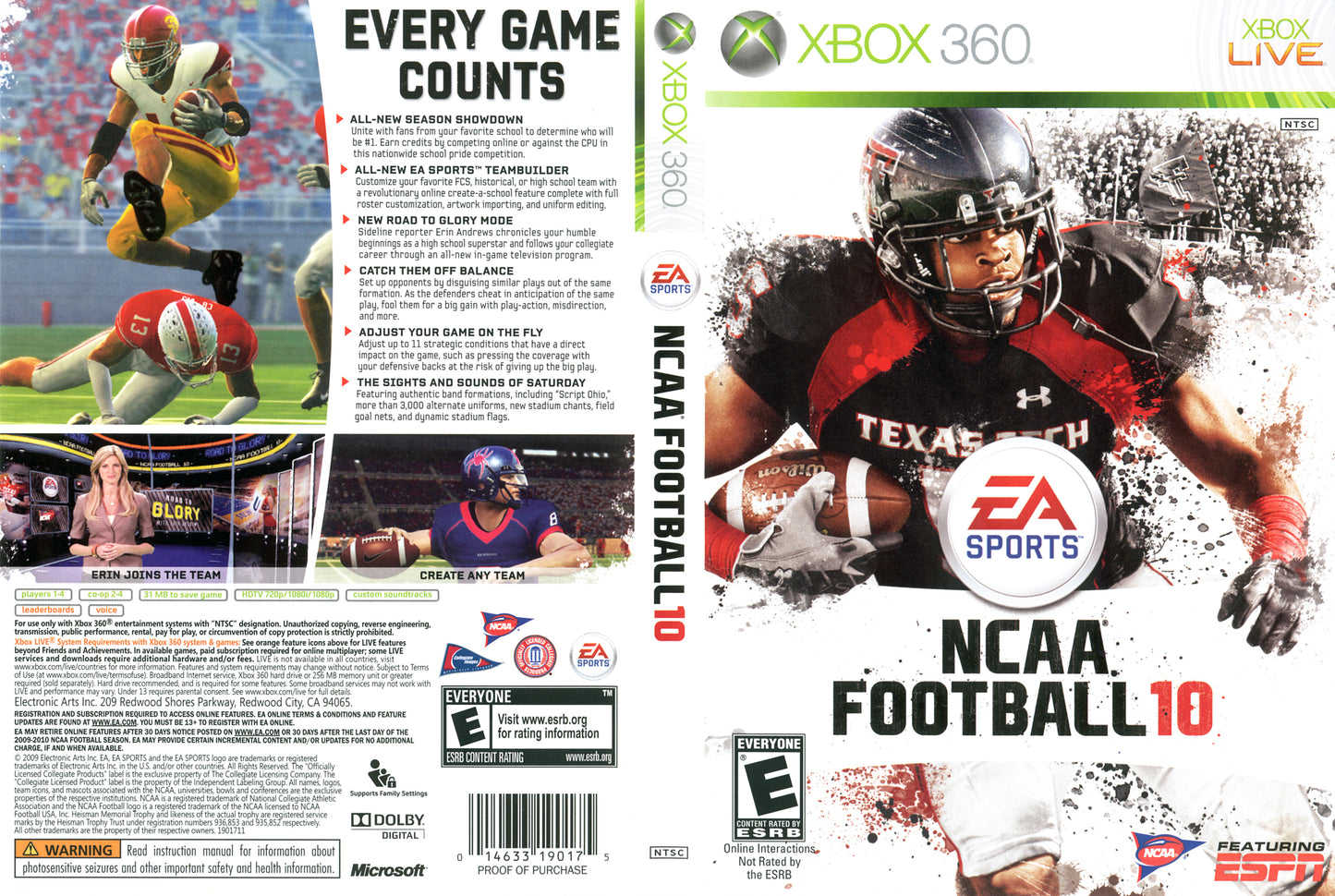 NCAA Football 10