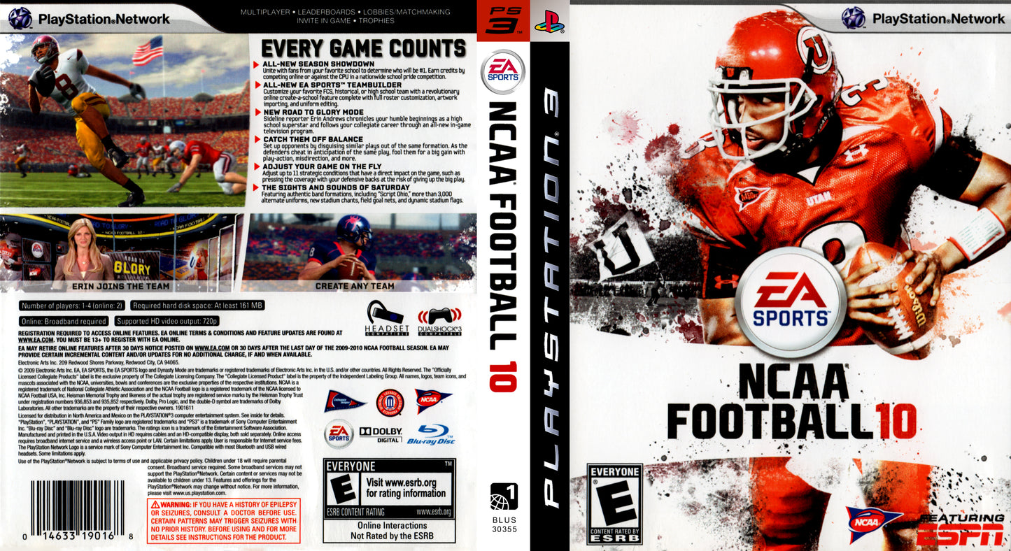 NCAA Football 10