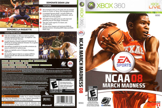 NCAA March Madness 08 Cover Art - WOI Solutions