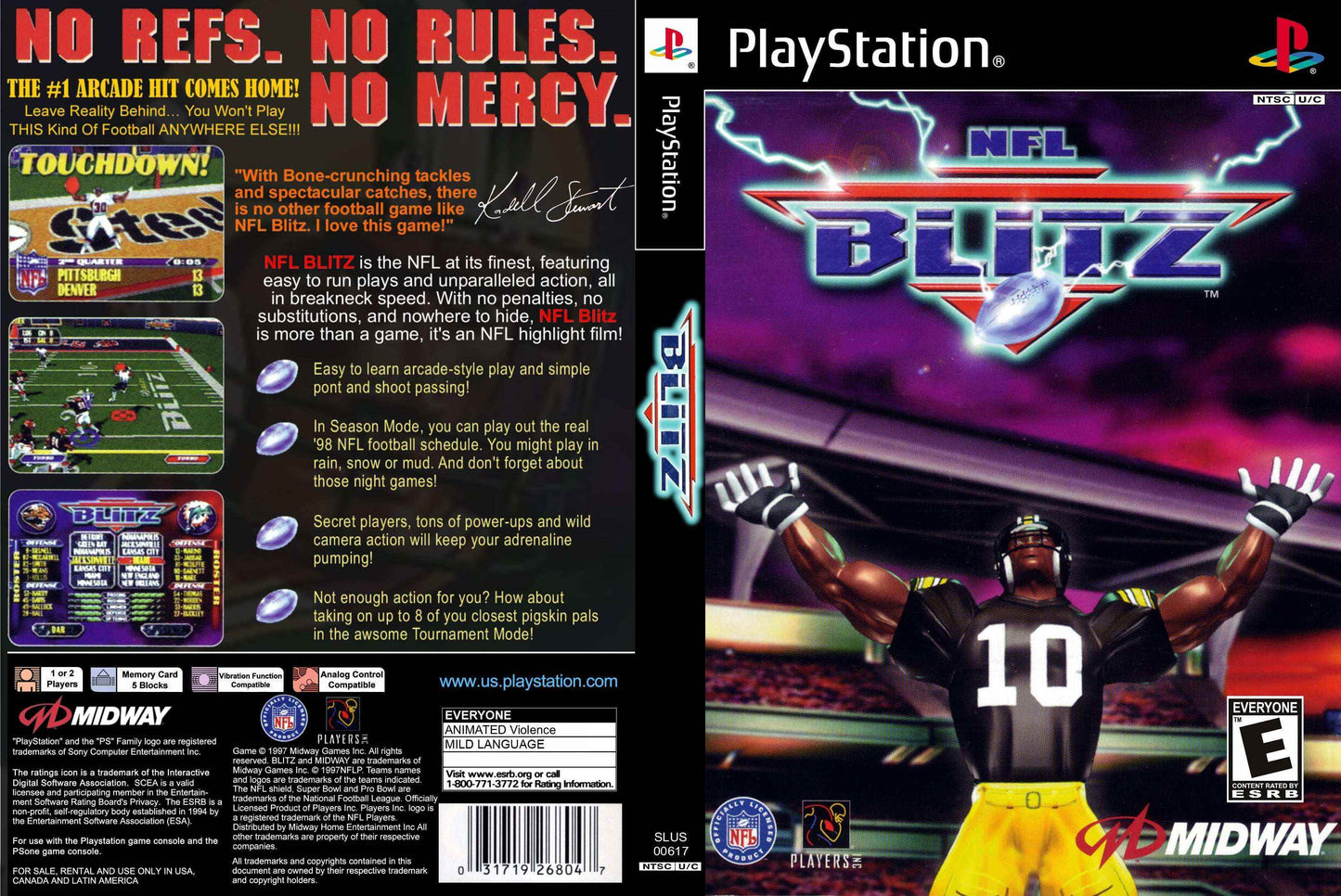 NFL Blitz Cover Art - WOI Solutions