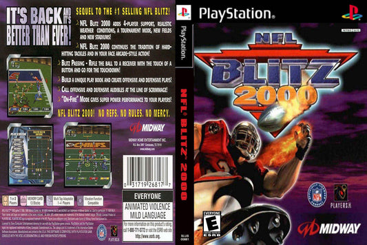 NFL Blitz 2000 Cover Art - WOI Solutions