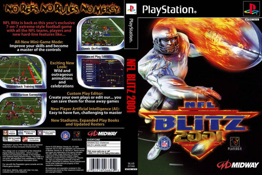 NFL Blitz 2001 Cover Art - WOI Solutions