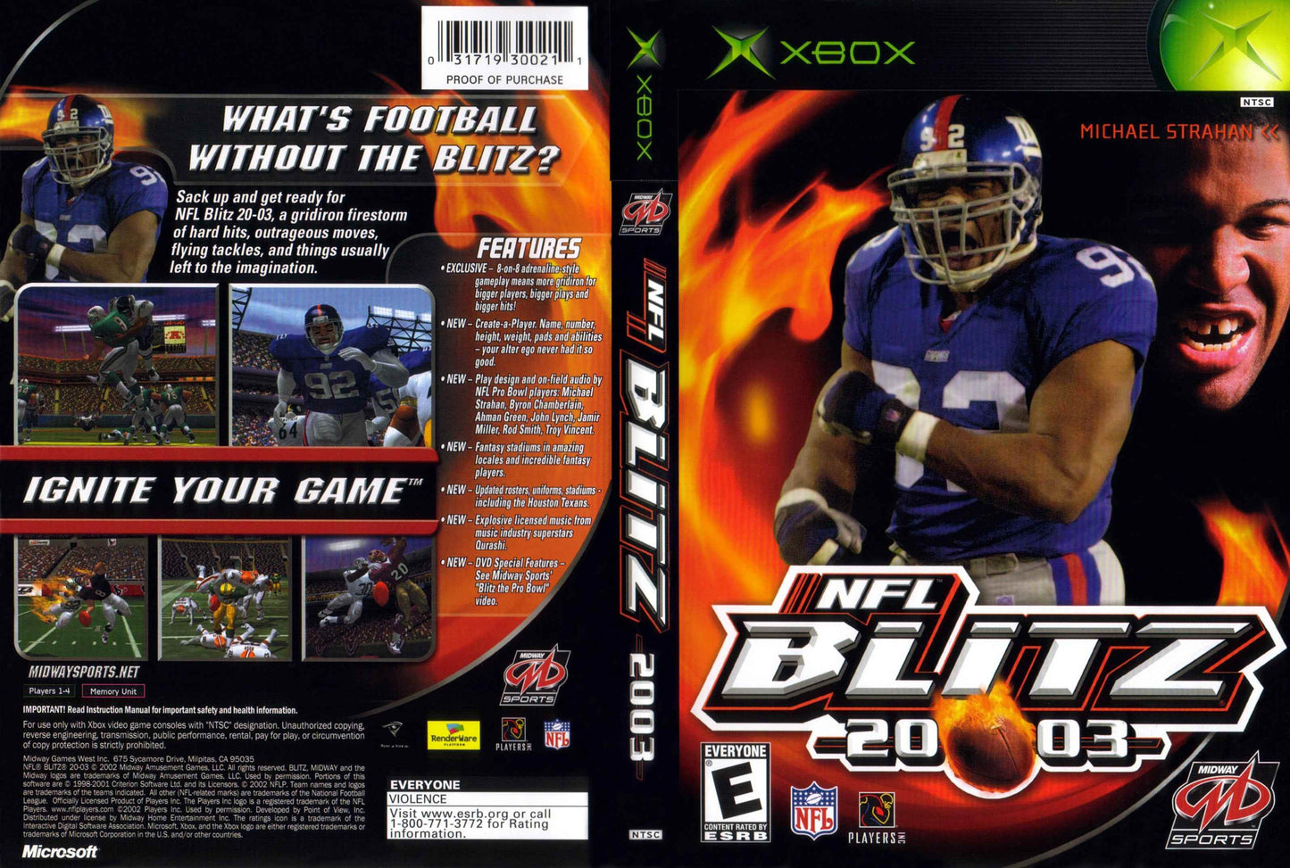 NFL Blitz 2003 Cover Art - WOI Solutions