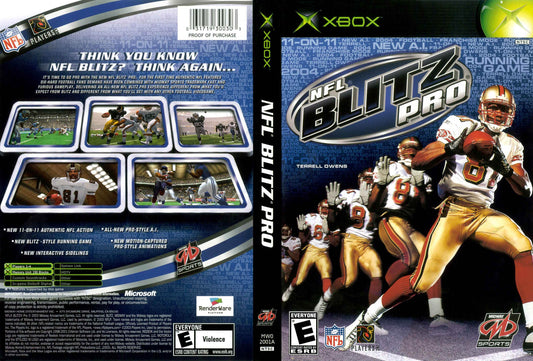 NFL Blitz Pro Cover Art - WOI Solutions