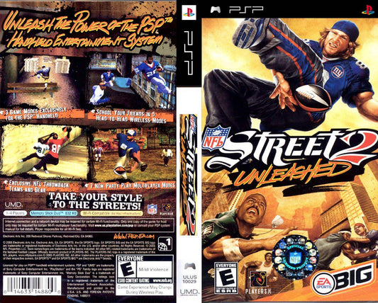 NFL Street 2 Unleashed Cover Art - WOI Solutions