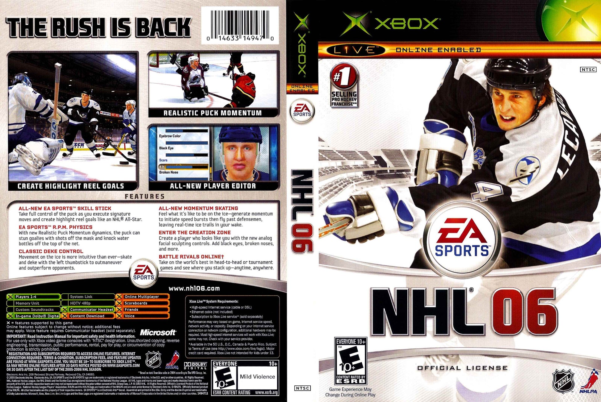 NHL 06 Cover Art - WOI Solutions