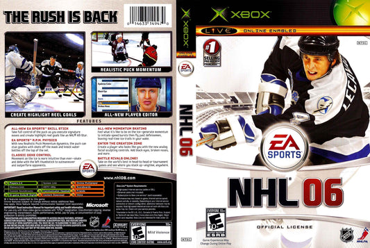 NHL 06 Cover Art - WOI Solutions