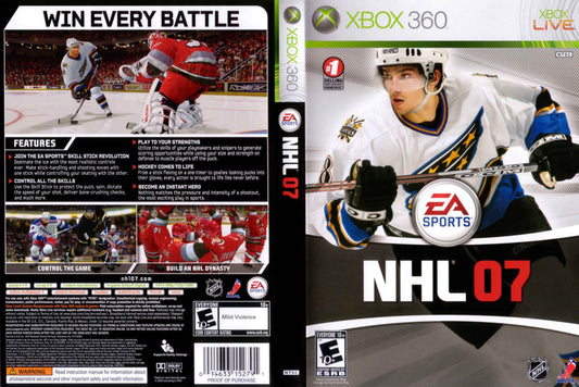 NHL 07 Cover Art - WOI Solutions