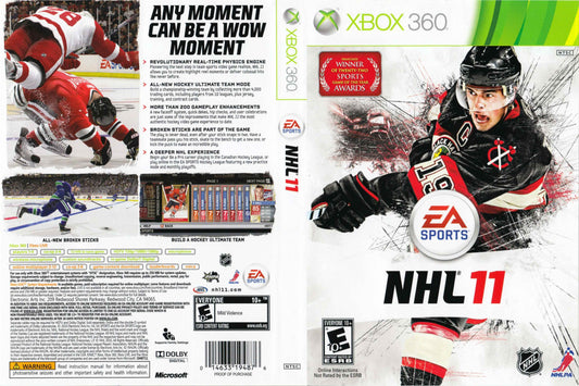 NHL 11 Cover Art - WOI Solutions