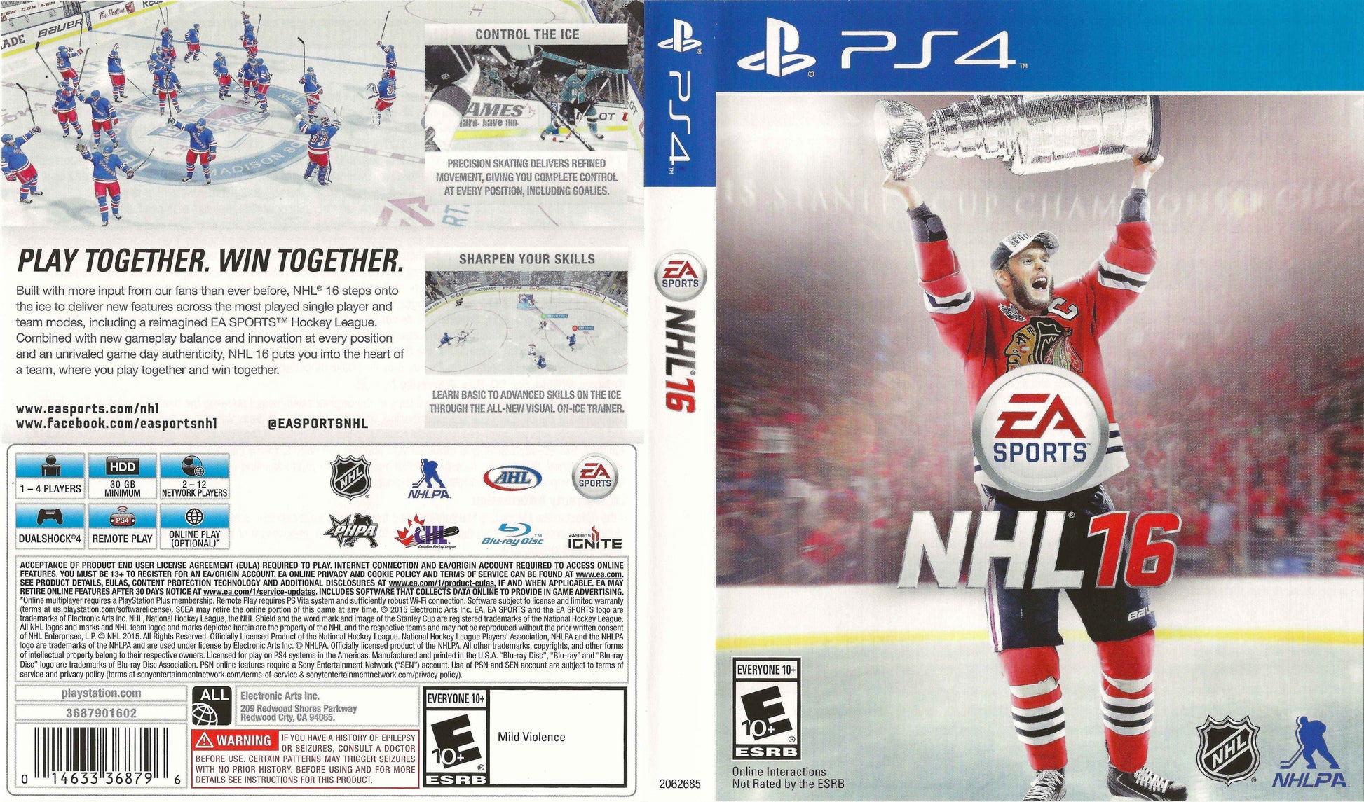 NHL 16 Cover Art - WOI Solutions
