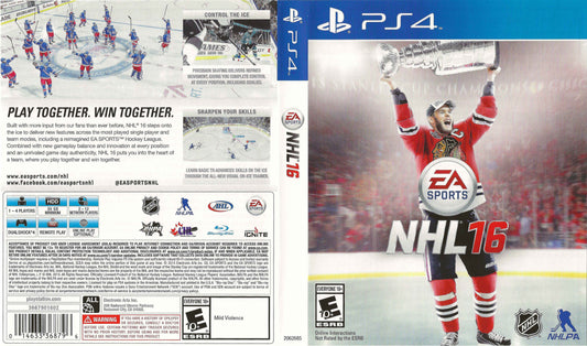NHL 16 Cover Art - WOI Solutions