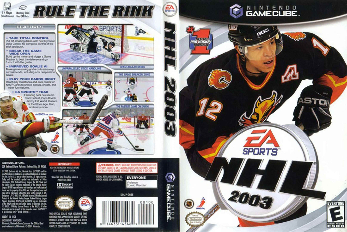 NHL 2003 Cover Art - WOI Solutions