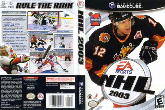NHL 2003 Cover Art - WOI Solutions