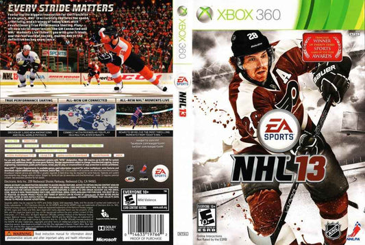 NHL 2013 Cover Art - WOI Solutions
