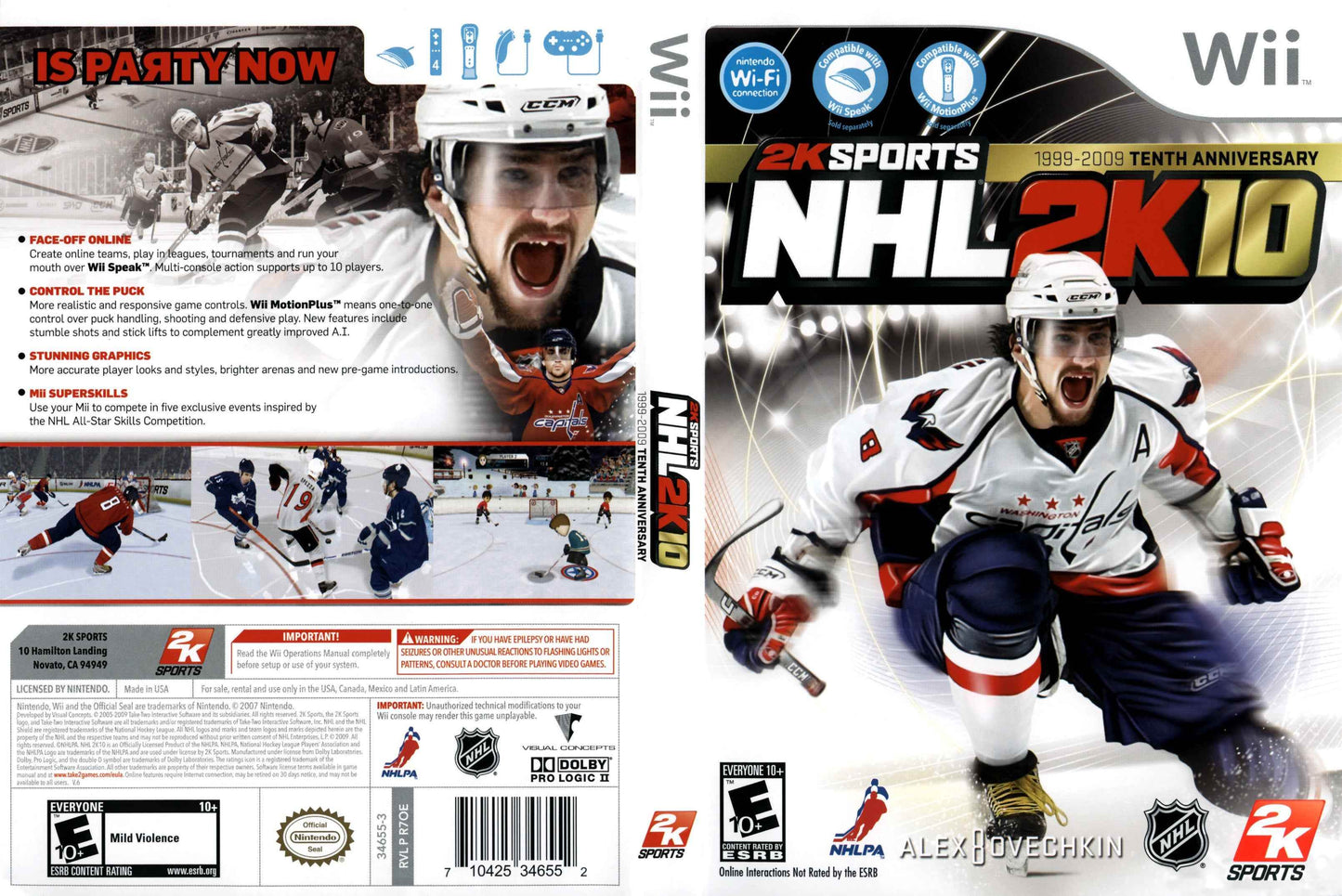 NHL 2K10 Cover Art - WOI Solutions