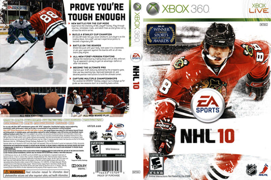 NHL 2K10 Cover Art - WOI Solutions