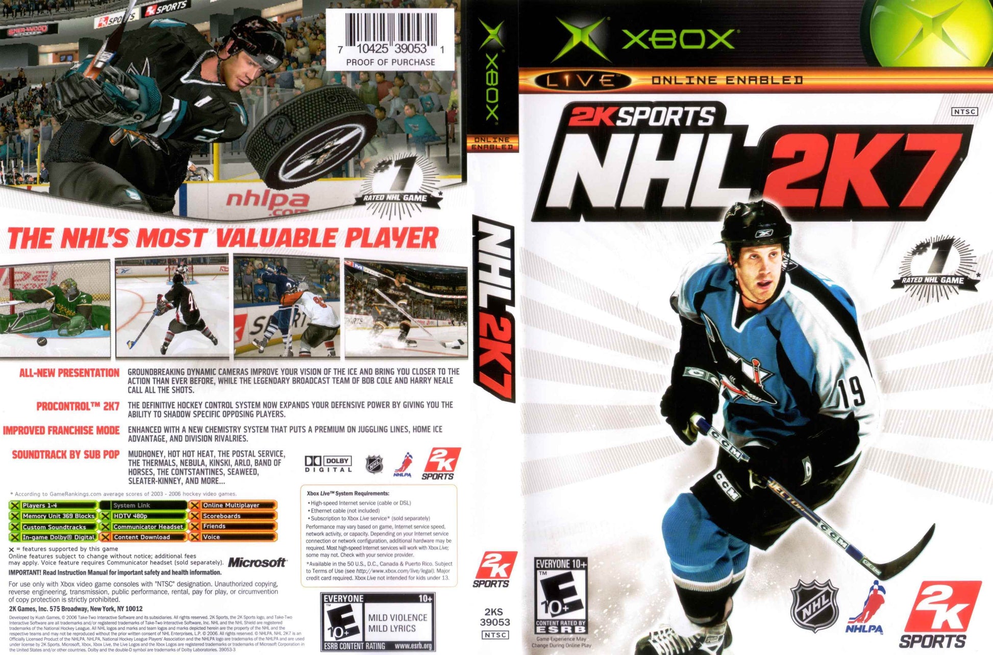 NHL 2K7 Cover Art - WOI Solutions