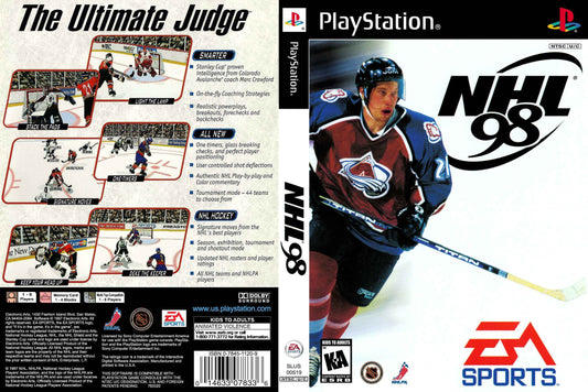NHL 98 Cover Art - WOI Solutions