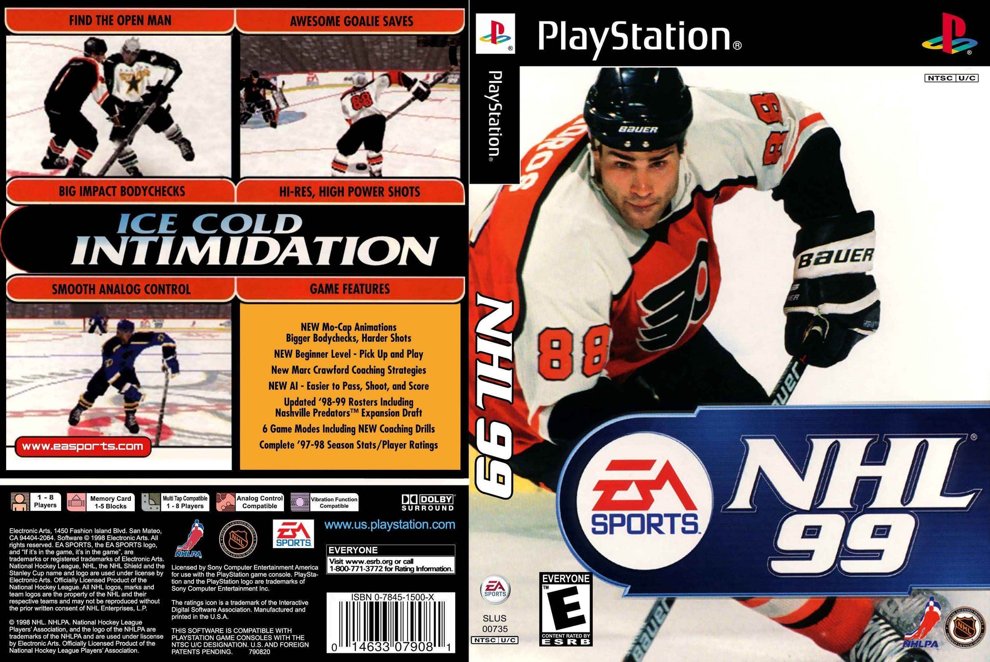 NHL 99 Cover Art - WOI Solutions