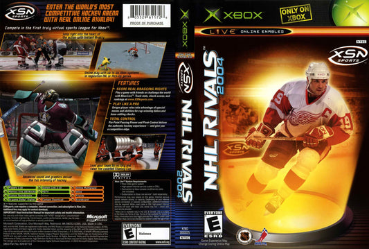 NHL Rivals 2004 Cover Art - WOI Solutions