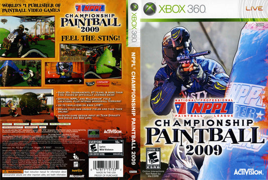NPPL Championship Paintball 2009 Cover Art - WOI Solutions