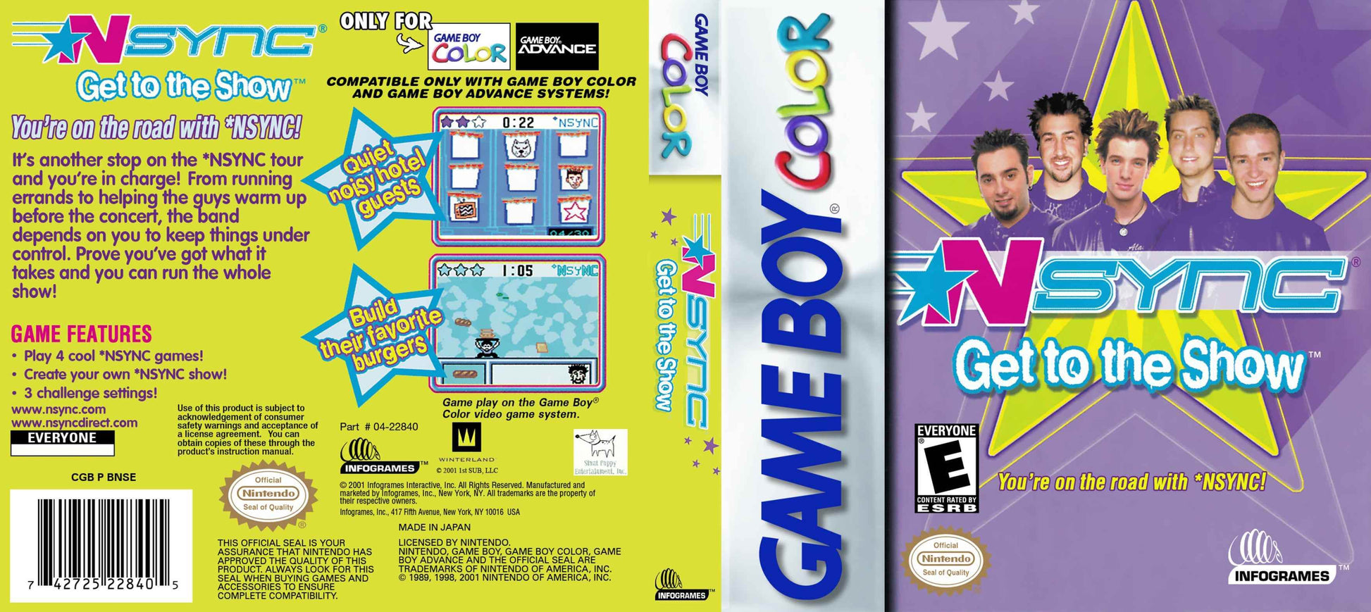 NSYNC Get to the Show Cover Art - WOI Solutions