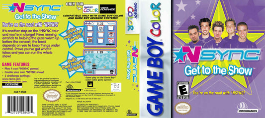 NSYNC Get to the Show Cover Art - WOI Solutions