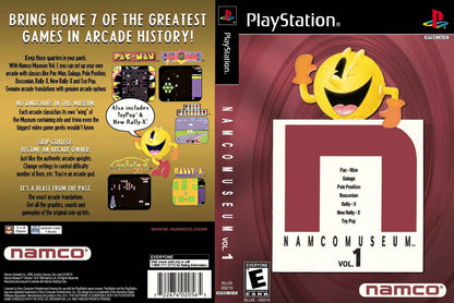 Namco Museum Vol 1 Cover Art - WOI Solutions