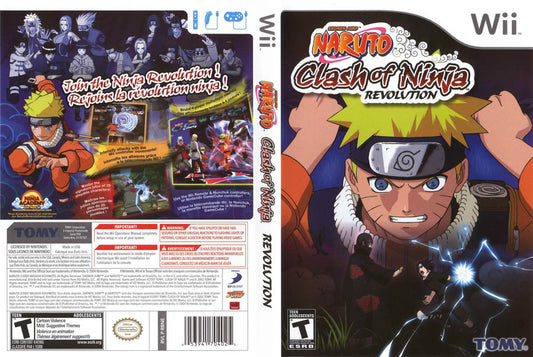 Naruto Clash of Ninja Revolution Cover Art - WOI Solutions