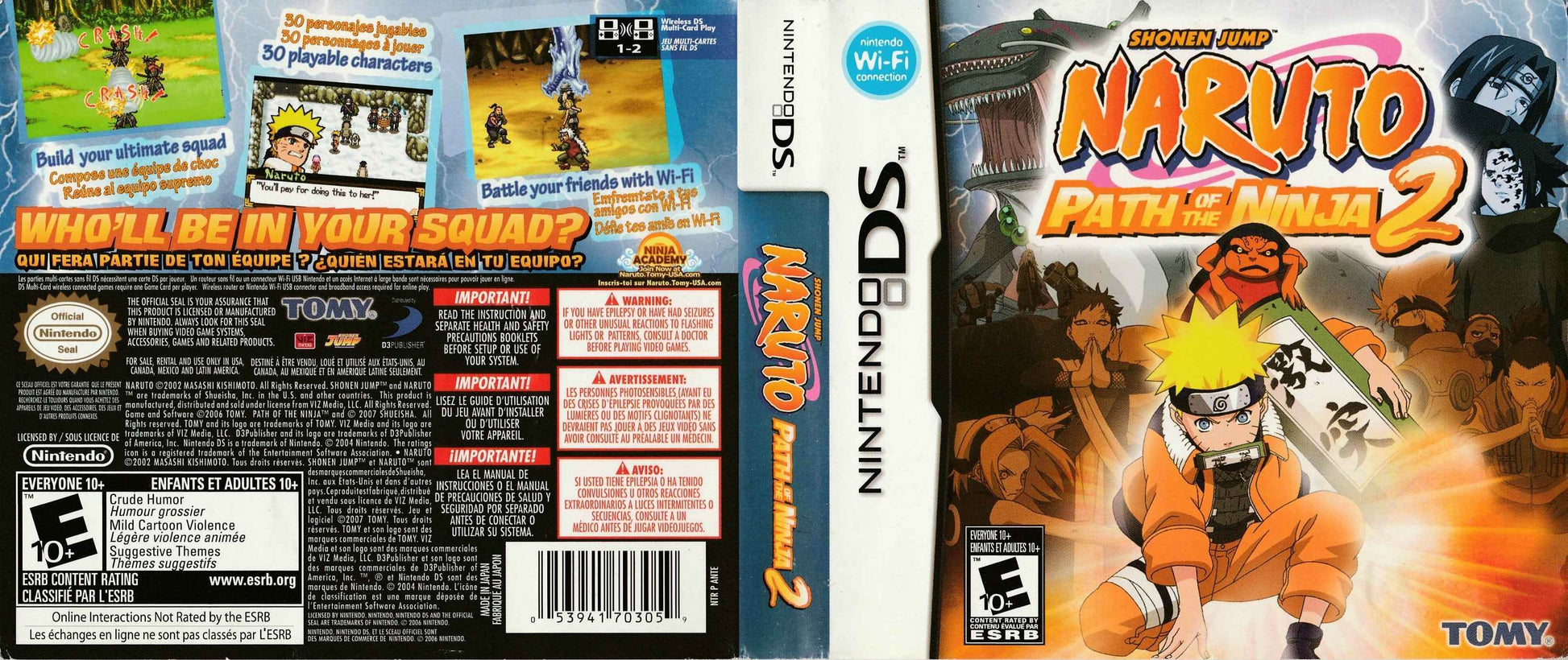 Naruto Path of the Ninja 2 Cover Art - WOI Solutions