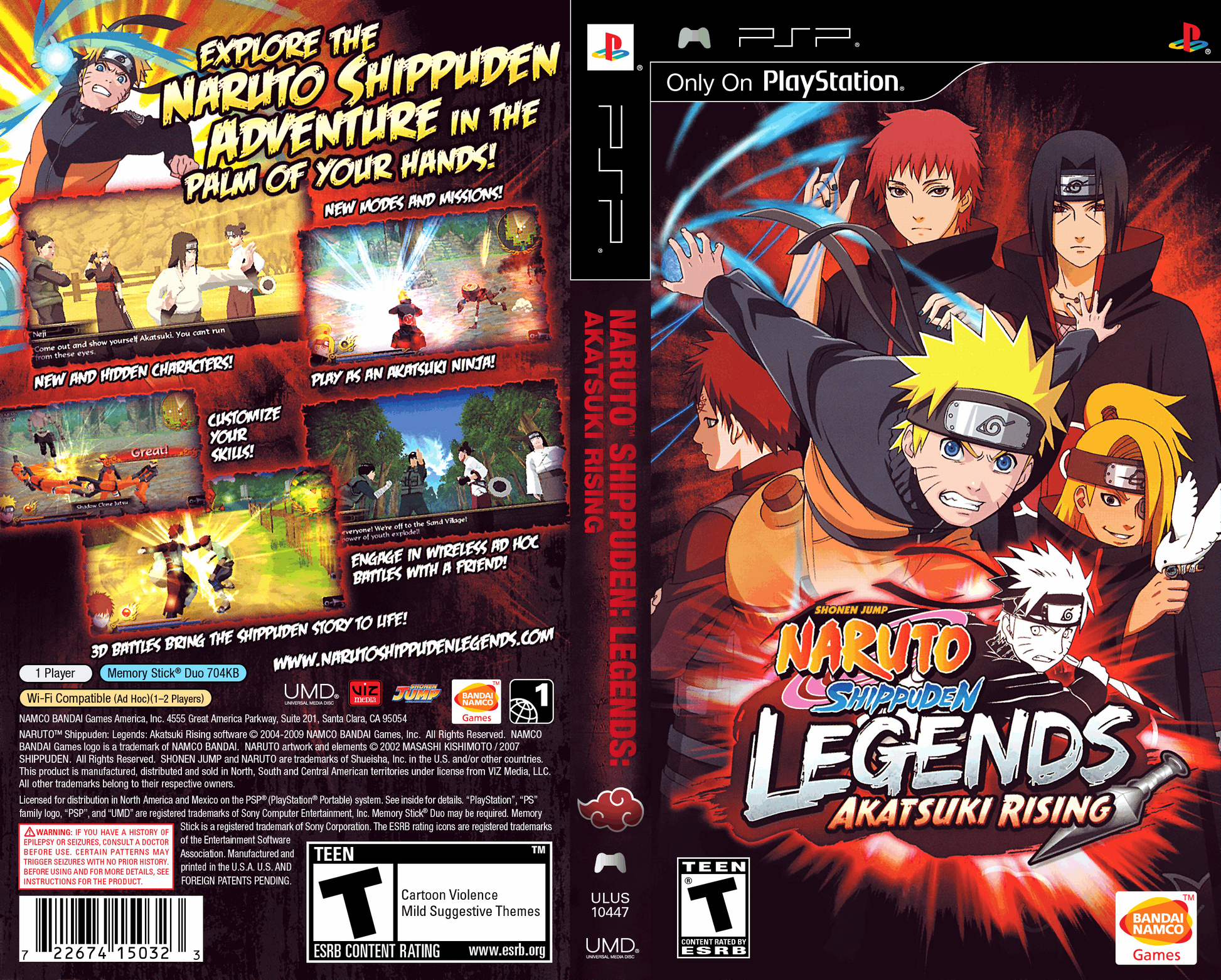 Naruto Shippuden - Legends - Akatsuki Rising