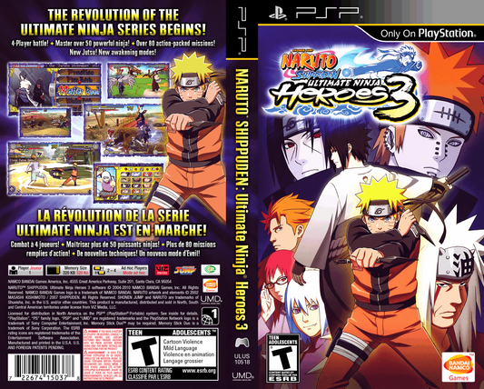 Naruto Shippuden - Ultimate Ninja Heroes 3