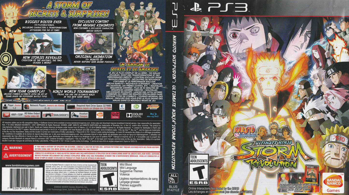 Naruto Shippuden Ultimate Ninja Storm Revolution