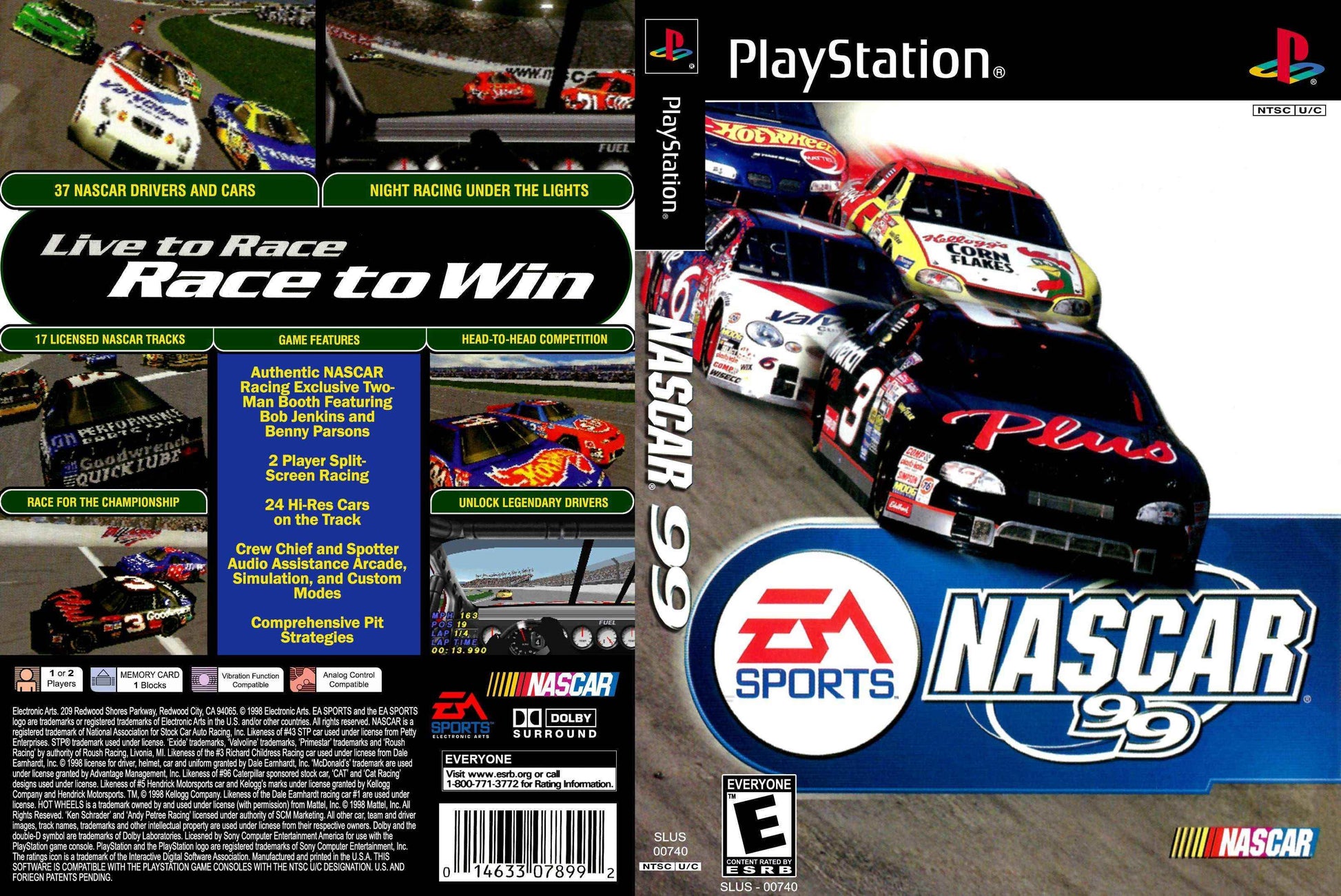 Nascar 99 Cover Art - WOI Solutions