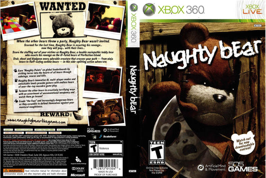 Naughty Bear Cover Art - WOI Solutions