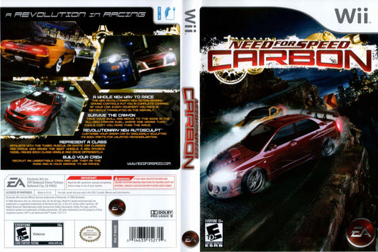 Need For Speed Carbon Cover Art - WOI Solutions
