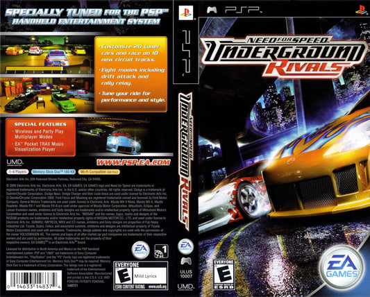 Need For Speed Underground Rivals