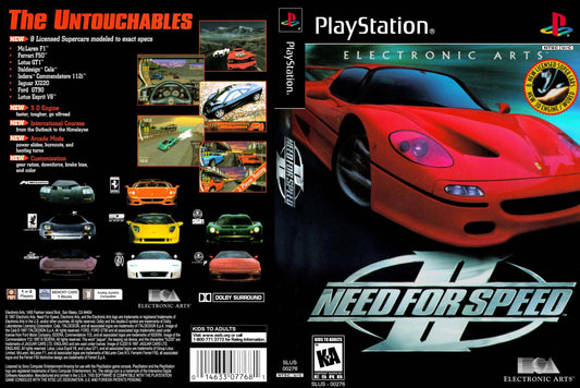 Need for Speed II Cover Art - WOI Solutions