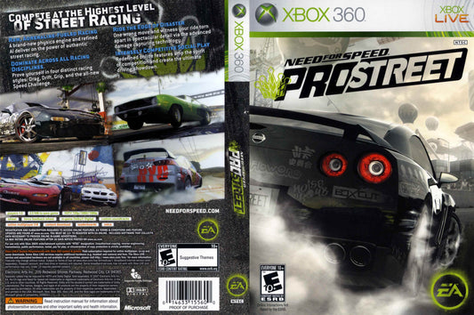 Need for Speed ProStreet Cover Art - WOI Solutions
