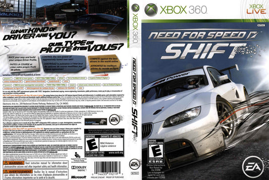 Need for Speed Shift Cover Art - WOI Solutions