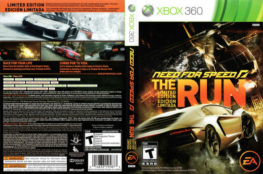 Need for Speed The Run Cover Art - WOI Solutions