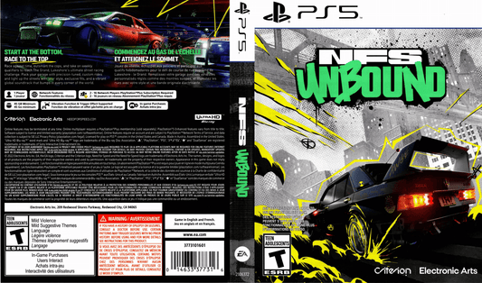 Need for Speed Unbound Cover Art - WOI Solutions