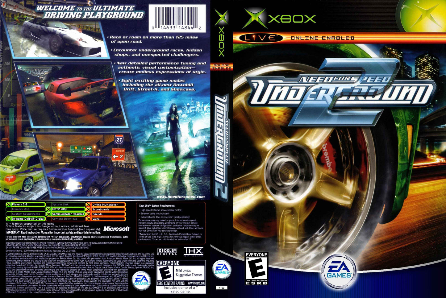 Need for Speed Underground 2 Cover Art - WOI Solutions