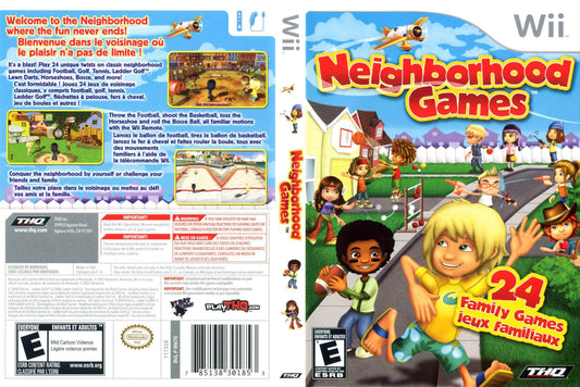 Neighborhood Games Cover Art - WOI Solutions