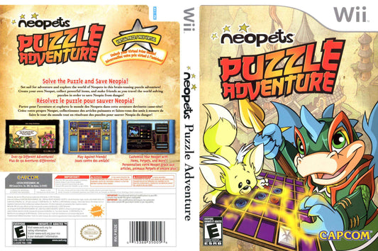 Neopets Puzzle Adventure Cover Art - WOI Solutions