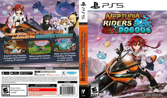 Neptunia Riders vs Dogoos Cover Art - WOI Solutions